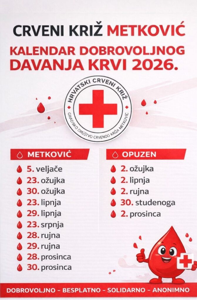 AKCIJA DOBROVOLJNOG DARIVANJA KRVI